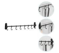 Asta di sospensione da cucina da 1pc con ganci mobili Gancio di per rack