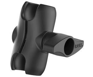 ASTA di SOSTEGNO 13cm RAM MOUNTS RAM-D-201U-C con sfera di tipo D diametro 57mm