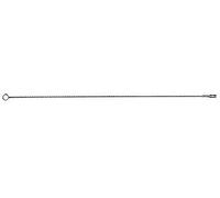 Asta di spinta asta flessibile per scopa camino e stufa con filettatura M12 - Asta di spinta per la pulizia del camino (100 cm - filo flessibile)