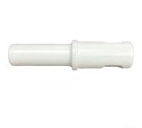 Asta di spinta per tritacarne, compatibile con Bosch, 200 mm di lunghezza x 37 mm di profondità, in ABS, accessorio di ricambio per attività di macinazione della carne, bianco (A)