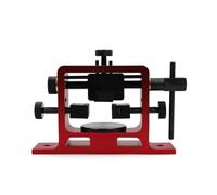 Asta di spinta universale professionale for mirino posteriore in lega alluminio, strumento sostituzione del regolatore mira per uso fai da te(Red)