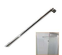 Asta di supporto for porta doccia in vetro in acciaio inox da 800 mm a 1200, barra for clip smussata Asta Fissa Per Porta Doccia Vetro(L1000-1200mm)