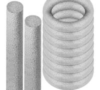 Asta di supporto in schiuma per fessure, per giunti di riempimento di crepe nel calcestruzzo, riempitrice di fessure in schiuma, per salvaguardare le fessure, asta di supporto per calcestruzzo (grigio