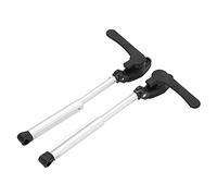 Asta di supporto per finestra RV, asta di supporto rapido in alluminio, 7,1 pollici-9,1 pollici, con apertura e chiusura automatica del rimbalzo per, roulotte, coperchio della