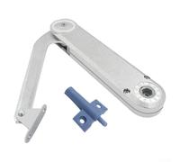 Asta di supporto per porta dell'armadio in lega di zinco con capacità di arresto regolabile e chiusura ammortizzata sotto la soglia di 30 gradi