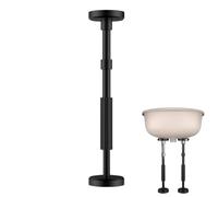 Asta di supporto telescopica, di supporto manuale regolabile, resistente, asta di estensione regolabile in nylon, di sollevamento per armadietti per sicurezza domestica, equilibrio e