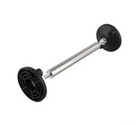 Asta di supporto telescopica per armadio e lavandino, altezza regolabile 23-45 cm, capacità di carico 300 kg, staffa di montaggio in metallo con dadi di bloccaggio (30-45 cm)