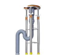 Asta di Supporto telescopica Regolabile per la Riparazione di lavandini da Bagno e lavelli da Cucina, Kit di Riparazione in Acciaio Inossidabile Senza Trapano da 8"-29" (39-49 cm), stabilità