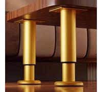 Asta di supporto telescopica, staffa regolabile in acciaio inox per gambe dei mobili, 2 aste di supporto per lavabo sottopiano