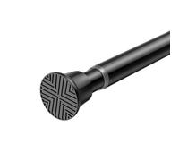 Asta di tensione piccola 40,6-96,5 cm, colore nero, senza foratura