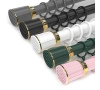 Asta di tensione regolabile per tende da doccia 40 500 cm Barra telescopica espandibile multifunzionale per armadi balconi senza foratura (colore: grigio)