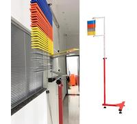 Asta di Valutazione del Test di Salto Verticale, Strumento di Misurazione del Salto in Alto per Migliorare La capacità di Salto, Trainer di Salto Verticale per Bambini E Giovani Adulti