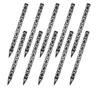 Asta di ventilazione, inserti per canale d'aria, tubi di alimentazione per fertilizzanti, dispositivi leggeri, dieci pezzi per migliorare il flusso di umidità, per casa, patio, prato, vegetazione