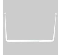 ASTA DOCCIA IDEAL BIANCO 3 LATI - 80x80x80