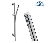 Asta doccia LIFE PAFFONI - ZSAL135CRAG - supporti barra e doccetta in metallo