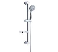 Asta Doccia Saliscendi 006 Completo Doccetta 3 Funzioni Multigetto H 65 CM Antic
