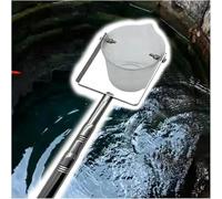 Asta Extra Lunga For Campionamento Dell'acqua, Campionatore A Pendolo Da 500 Ml E 1000 Ml Campionatore A Oscillazione Verticale Con Secchio E Tazza Graduata Asta(1000ml,2-4.9ft/0.6-1.5m)