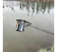 Asta Extra Lunga Per Campionamento Dell'acqua, Scoop Per Campionamento Dell'acqua Con Manico Lungo Telescopico Scoop Verticale Oscillante E Asta Retrattile(1000ml,3.6-9.8ft/1.1-300cm)