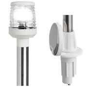 ASTA FANALE AMOVIBILE 60 CM BIANCA ACCESSORI BARCA NAUTICA