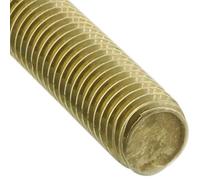 Asta filettata in ottone, Ø 3, 1 m