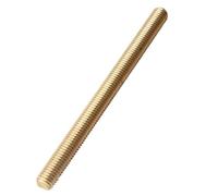 Asta filettata ottone prigioniero filetto completo 1 pezzo | Elevata resistenza, elemento di fissaggio in ottone, uso industriale, lunghezza 100-500mm(M16x500mm)
