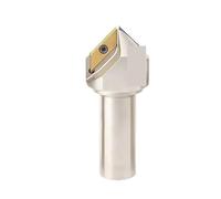 Asta for fresa for smussatura a bordo lungo 30 45 60 gradi Supporto for for inserti in metallo duro Per trapano da banco(55 C32-2T)