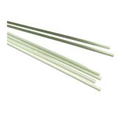 Asta in fibra di vetro da 10 pezzi, diametro 1/1,5/2/2,5/3 mm, barra in fibra di vetro solida bianca, aste in fibra di vetro flessibili di lunghezza 500 mm(3.5x500mm)