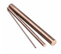 Asta in lega di rame e tungsteno da 200 mm - Barra elettrodo resistente alle alte temperature for la ricerca scientifica, 1 pz.(Dia16mm)