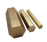 Asta in ottone Barra esagonale in ottone Hardware Aste esagonali in ottone massiccio Lunghezza 100 mm for realizzare stampi industriali fai-da-te(15mm*100mm)
