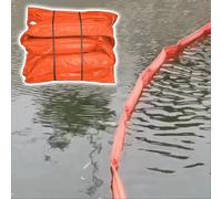 Asta industriale di contenimento della caduta di petrolio del PVC, barriera di galleggiamento riutilizzabile per controllo dell'inquinamento marino e fluviale