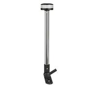 Asta Luminosa 360° LED abbattibile inox 12V IP65 - 1 PZ Osculati - 11.150.01