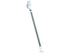 ASTA LUMINOSA INOX ABBATTIBILE NYLON BIANCO 64 CM ACCESSORI BARCA NAUTICA