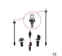 ASTA LUMINOSA "SEAFLO" 360° ESTRAIBILE A LED - Lunghezza totale mm 905