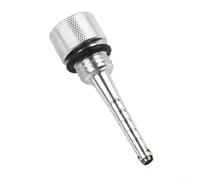 Asta magnetica per olio Predator 3500 W, in lega di alluminio con design zigrinato antiscivolo, include guarnizione per anello, colore bianco