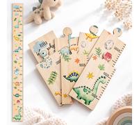 Asta metrica, scala altezza, misuratore bambini, legno, puzzle