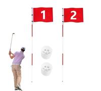 Asta per bandiera da putting green,Antitempo in cinque sezioni | Bandiere e aste per la pratica del golf,Per driving range, circoli, principianti, giocatori esperti e appassionati