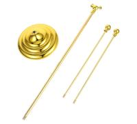 Asta Per Bandiera Portabandiera Da Scrivania Kit Palo Della Supporto Tavolo