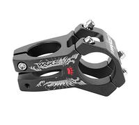 Asta per bicicletta 31,8 mm, MTB Attacco 31,8 mm Manubrio Manubrio Asta Durevole Mountain Strada Bicicletta Manubrio Aste in Lega di alluminio Barra per bicicletta Asta (nero)