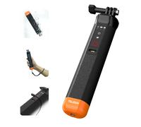 Asta per fotocamera estensibile e impermeabile da 15 m con telecomando e cinturino da polso.