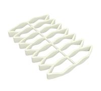 Asta per in silicone - Supporto per forno a microonde, senza bastone, per rimuovere l'olio per pollo e dimagrire