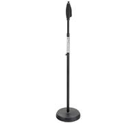 Asta per Microfono a Giraffa Stand Asta Microfonica Push Base Tonda Stativo
