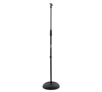 Asta per Microfono MCA14 BK Nera, Base Rotonda Pesante Supporto Microfono