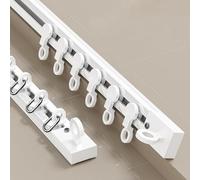 Asta per montaggio a soffitto o a parete, divisorio e decorazione per la casa, facile da inserire per soggiorno e camera da letto, 70 cm-150 cm