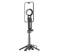 Asta Per Selfie Con Treppiede,Bastone per Selfie Magnetico - Supporto Per Telefono Estendibile E Rotabile A 360 Gradi Con Telecomando Wireless | Per Registrazione, Riprese, Vlogging, Fotografia