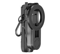 Asta Per Selfie Con Treppiede,Bastone Selfie Magnetico Portatile - Supporto per Cellulare Estendibile e Rotabile a 360 Gradi con Telecomando Senza Fili,Per Registrazione, Riprese, Vlogging, Fotografia
