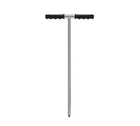 Asta per sonda per suolo in acciaio inox, manico a T, professionale, versatile, set per test del suolo per vasche settiche da giardino