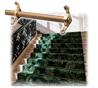 Asta per Tappeto per Scale, Asta per Tappeto per Scale in Ottone Vintage, Barra di Fissaggio da 66 cm per tappeti su Misura, 15 Accessori per l'arredamento di caffè, aste in Ottone Eleganti