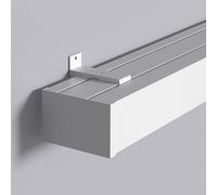 Asta per tenda da soffitto, regolabile da 0,9 m a 3 m, in lega di alluminio, divisorio per stanza, binario per tenda da soffitto per la privacy del soggiorno