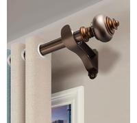 Asta per tenda in alluminio resistente, scorrevole liscio, facile da installare, 2,1 m, perfetta per soggiorno, camera da letto, divisorio doccia, elegante decorazione per la casa.