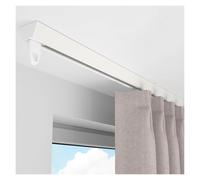 Asta per tenda in lega di alluminio per montaggio a soffitto, resistente alla ruggine, ideale per camper, rimorchi, ospedali e soluzioni per la privacy, design resistente per un uso duraturo